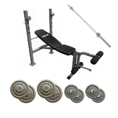 Pack Press Banco Barbell Home 1.0