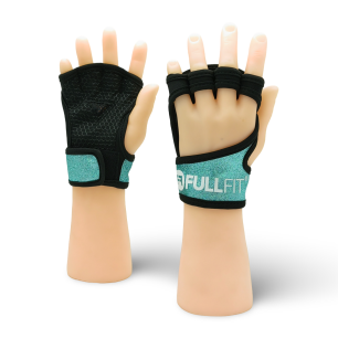 Par Guantes Grab Shiny Cian...