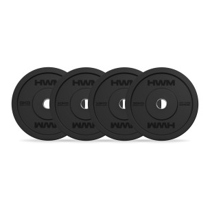 Pack 100kg Bumper Plates...