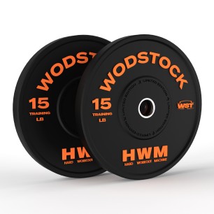 Bumper Plates 15lb Wodstock...